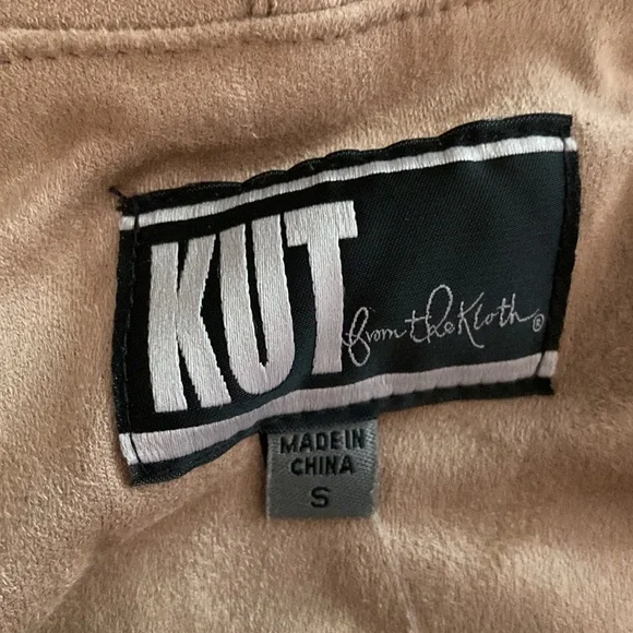 KUT from the cloth size small NwT faux suede jacket - Picture 7 of 10